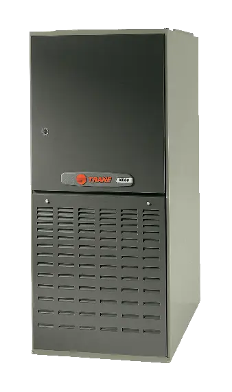 Trane XV95m gas furnace front right facing | Epic A/C Service | epicacguy.com