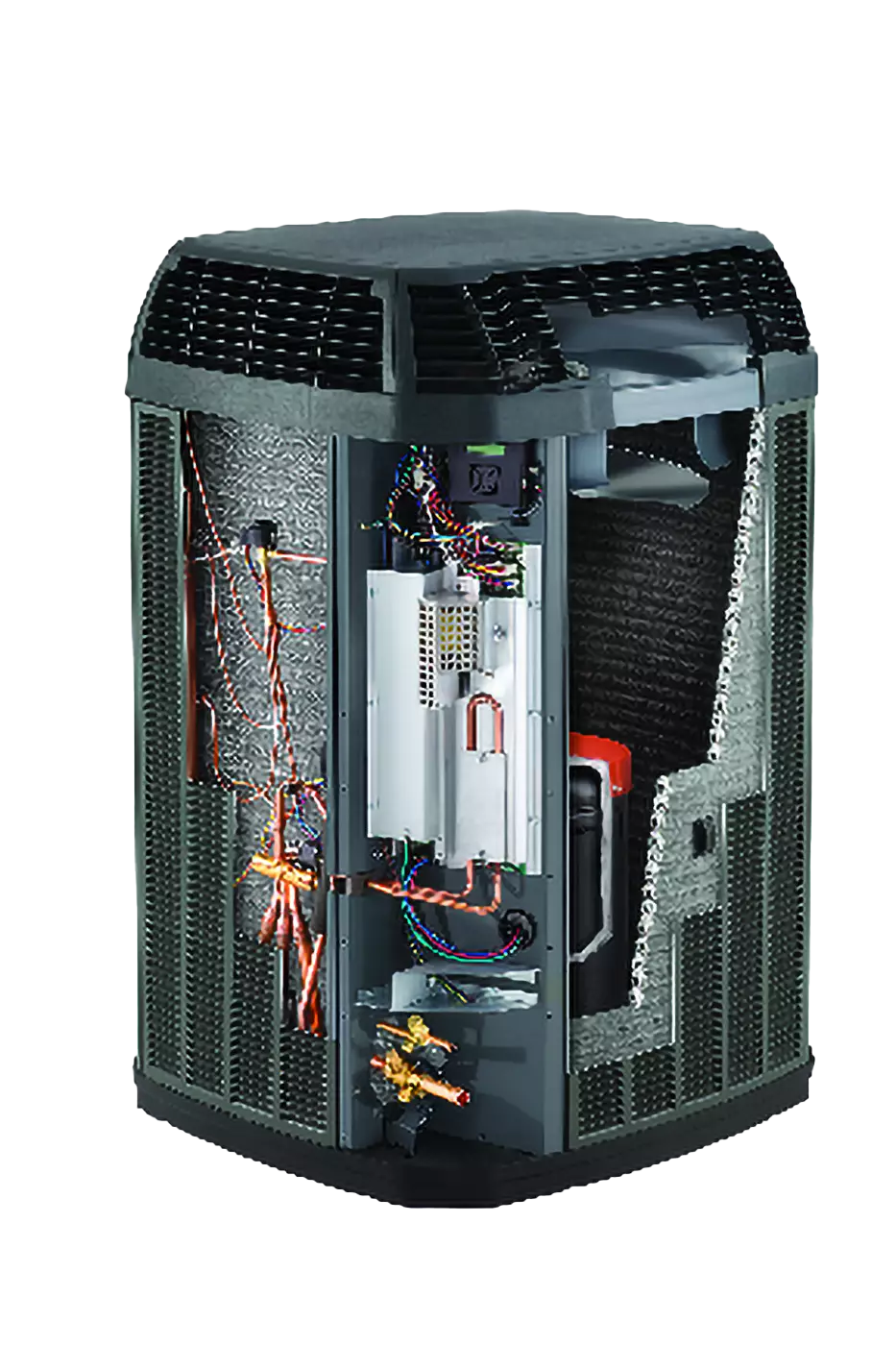 Trane XV20i air conditioner cut away | Epic A/C Service | epicacguy.com